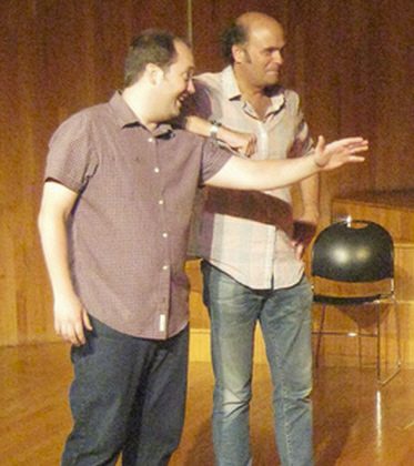 John Lutz and Scott Adsit